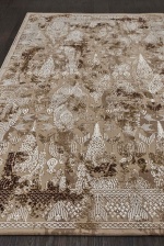 Ковер 03013B Brown - Brown 1.56x2.3